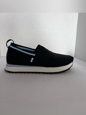 Toms Alp Resident 2.0 Sneakers Women Size 9 Black/Blue Slip On